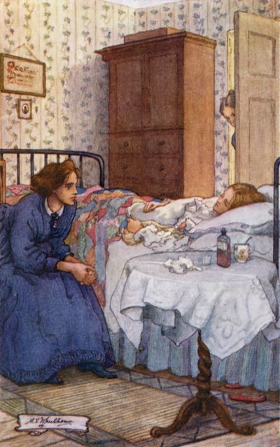 Ilustración para Mujercitas de Mary V. Wheelhouse